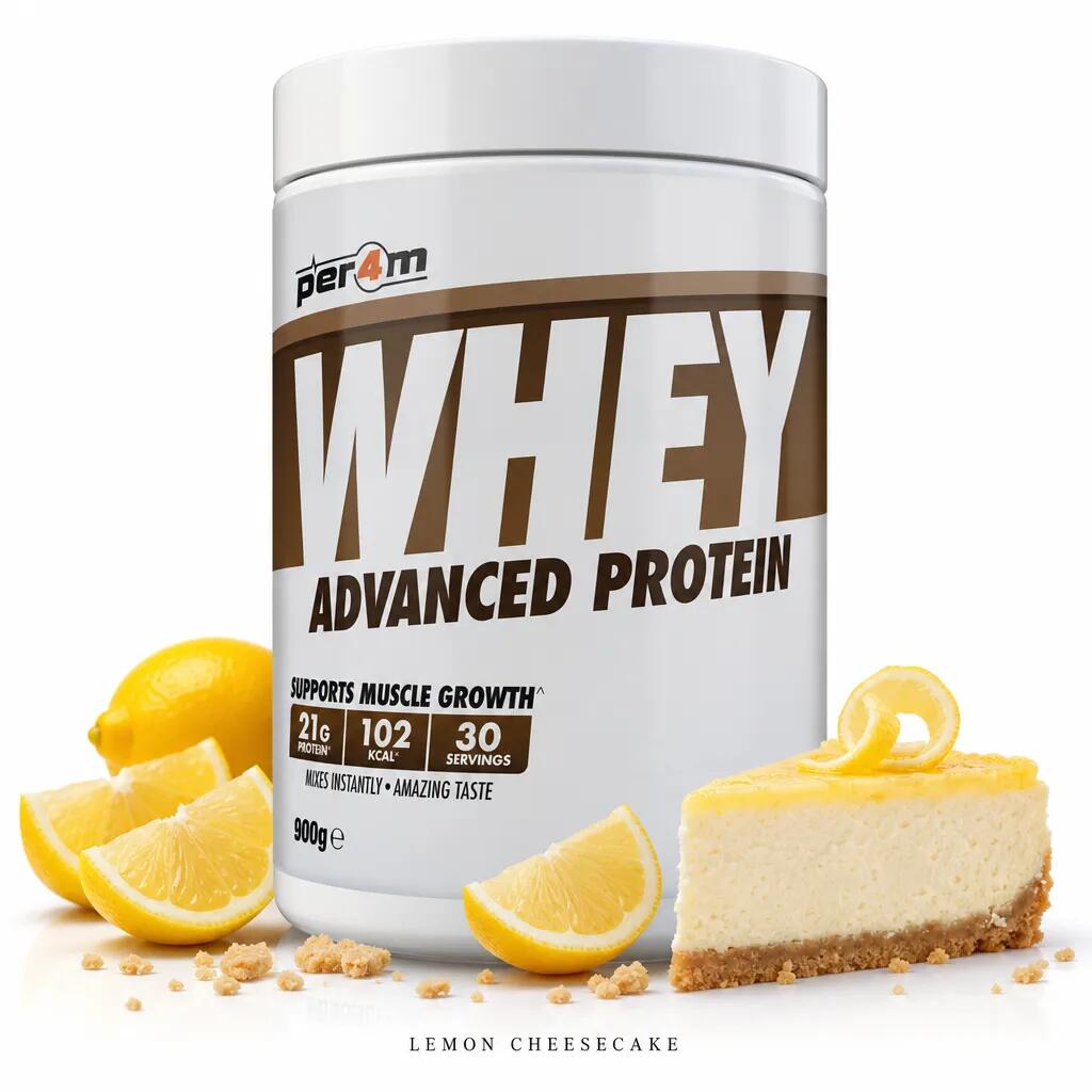 Per4m Whey Advanced Protein 900g lemon cheesecake