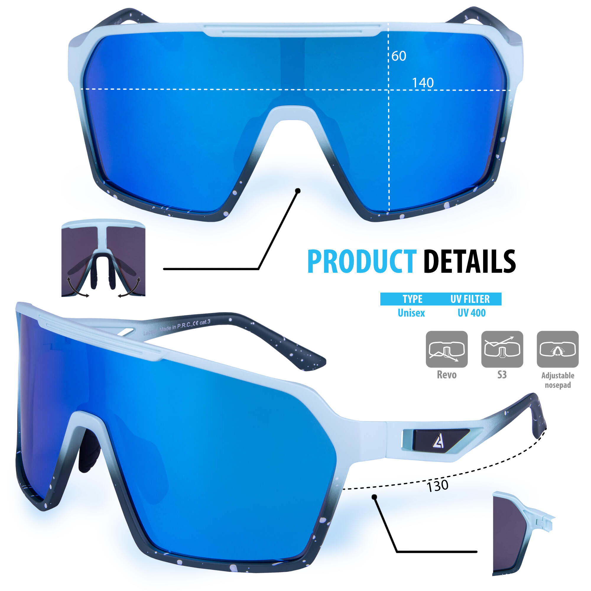 Lunettes de soleil SOLAS 5/5