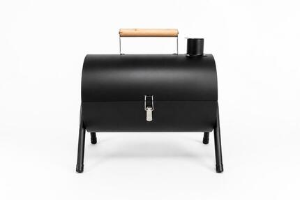 Barbecue Portable Style Fumoir Inuitz – Fer, Couvercle Verrouillable