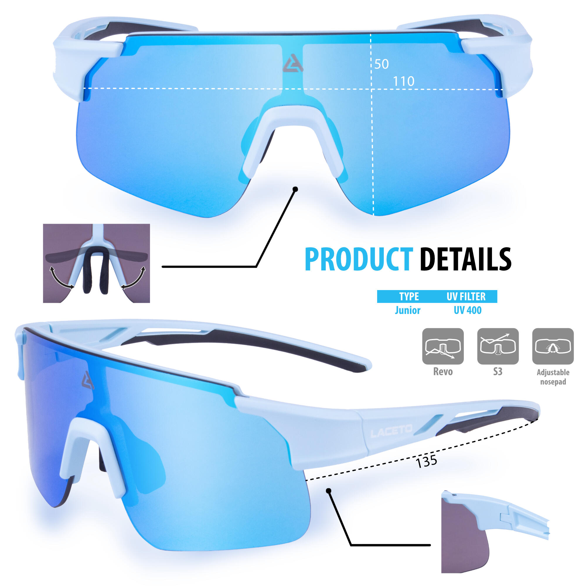Sonnenbrille ANVIL – Junior 5/5