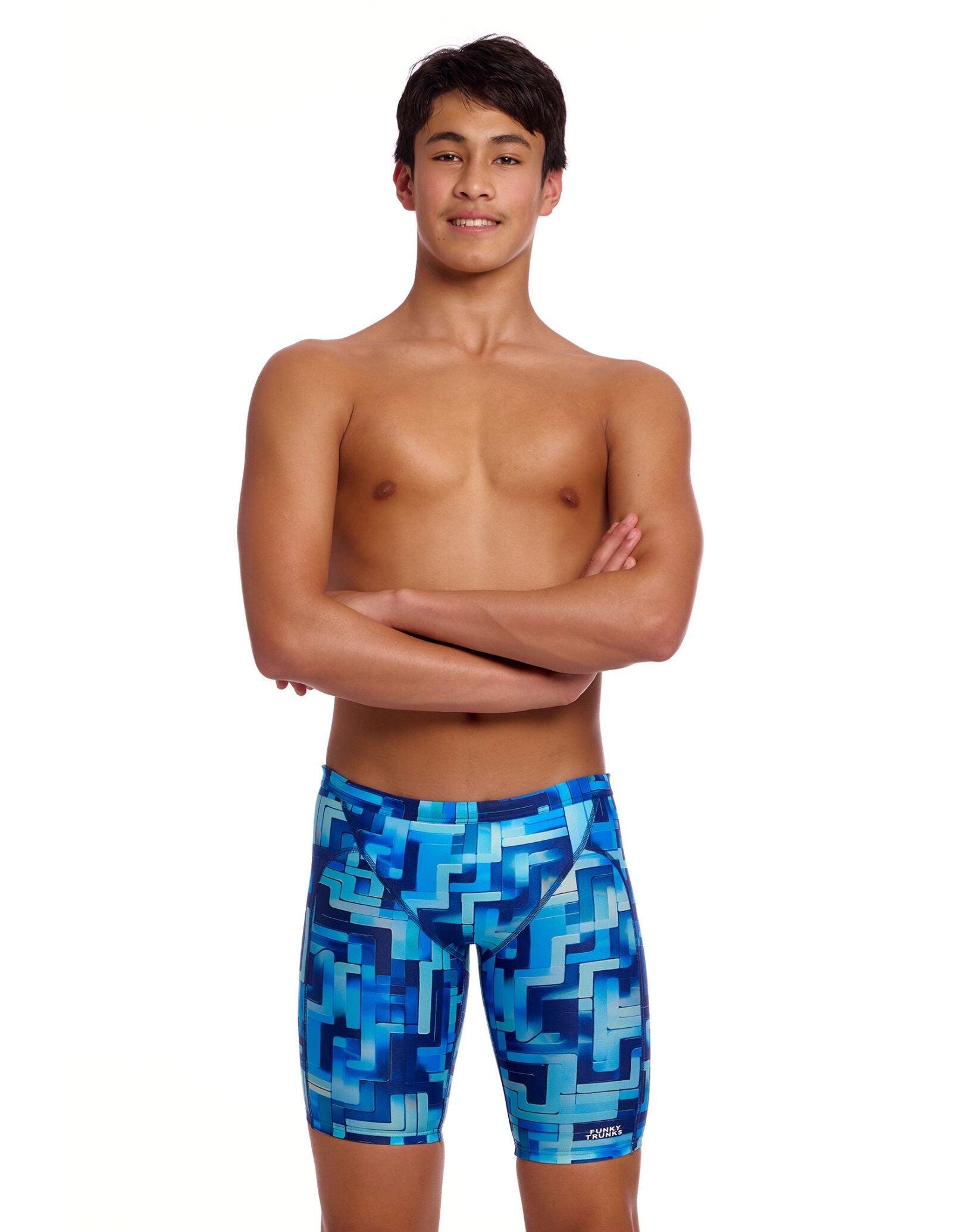 Funky Trunks Jungen Badehose Training Jammers FTS003B 3/6