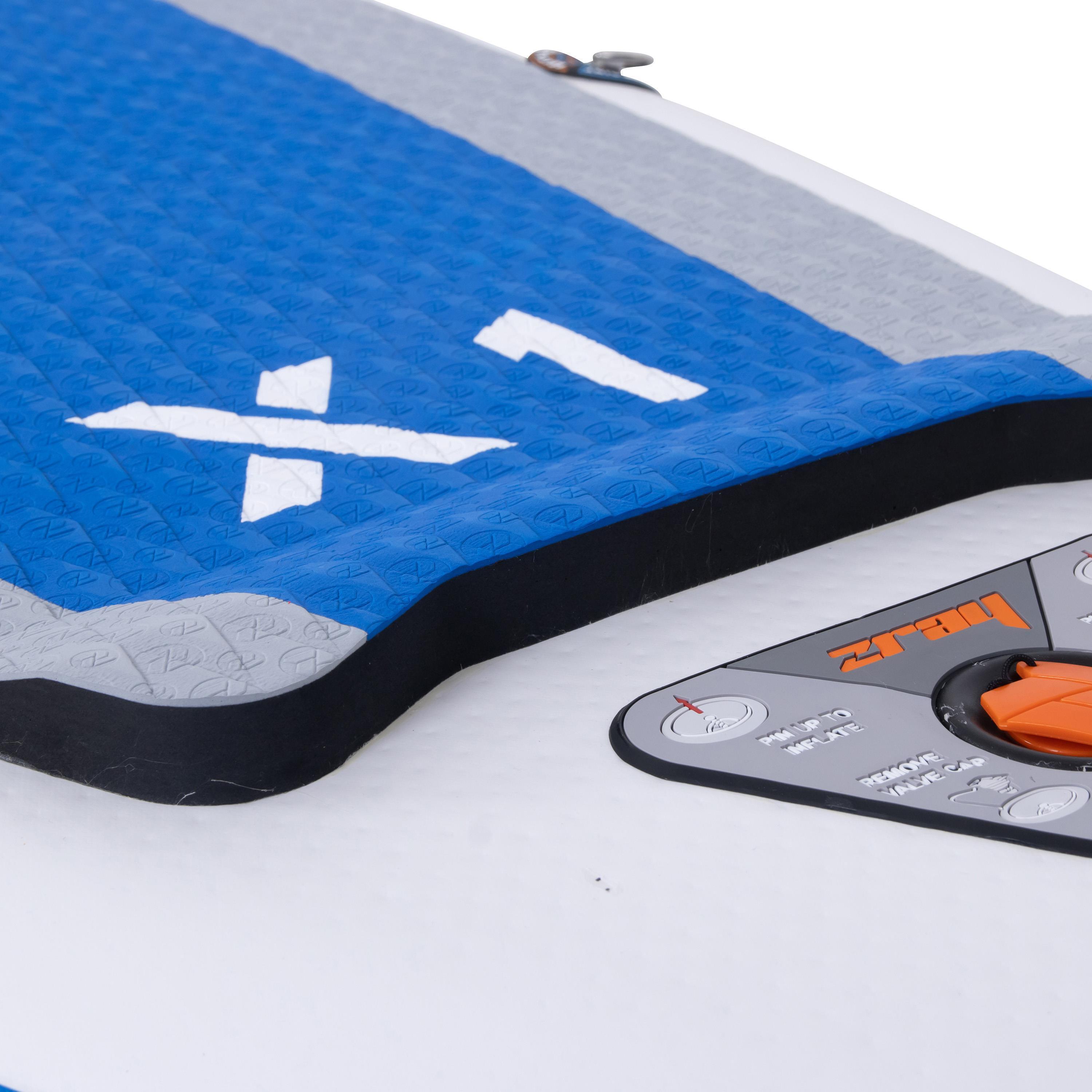X1 SUP blau 310x81x15cm Stand Up Paddle Board aufblasbar Komplettset + Zubehör 11/12