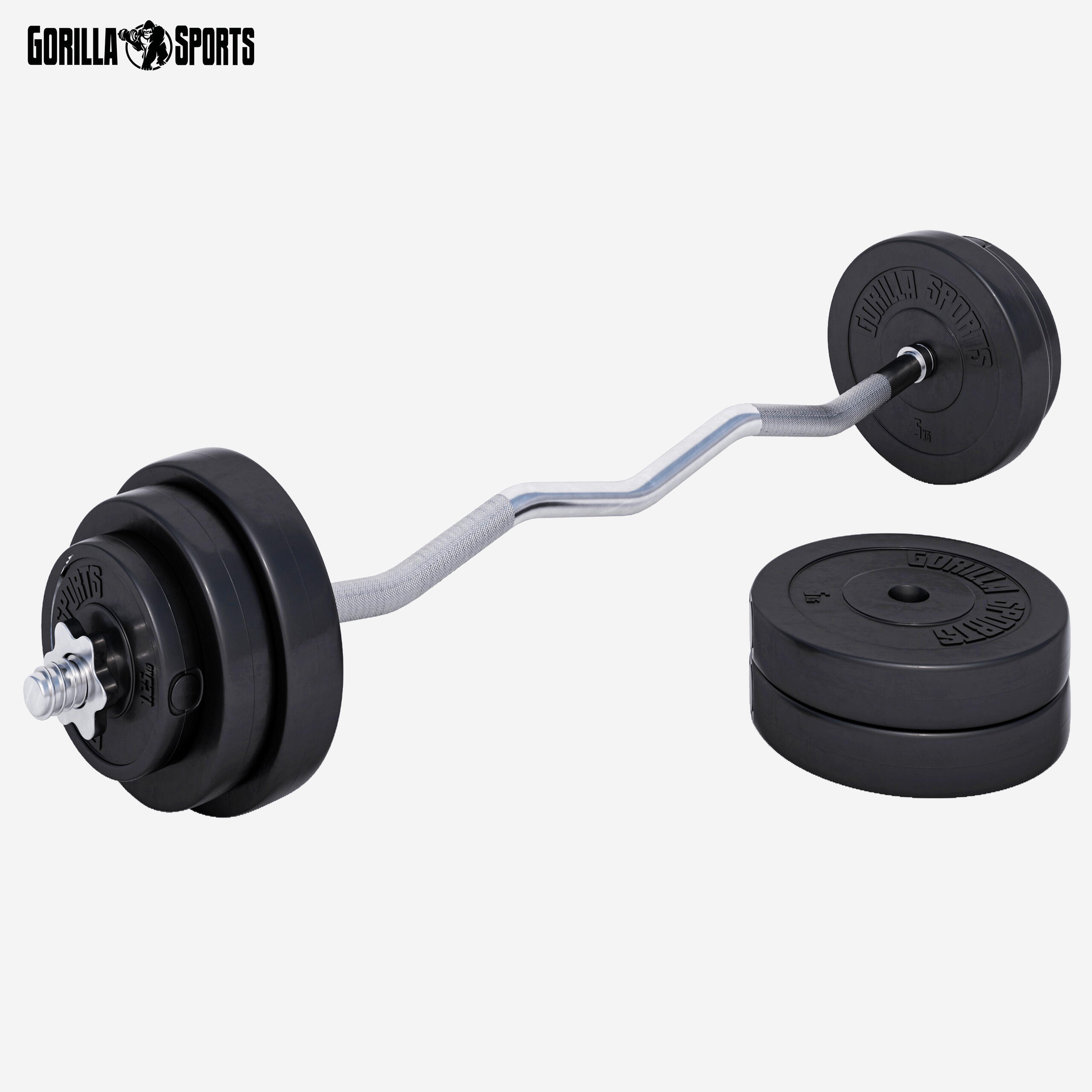 Hantelständer Hantelset Kunststoff 35 kg 9/10