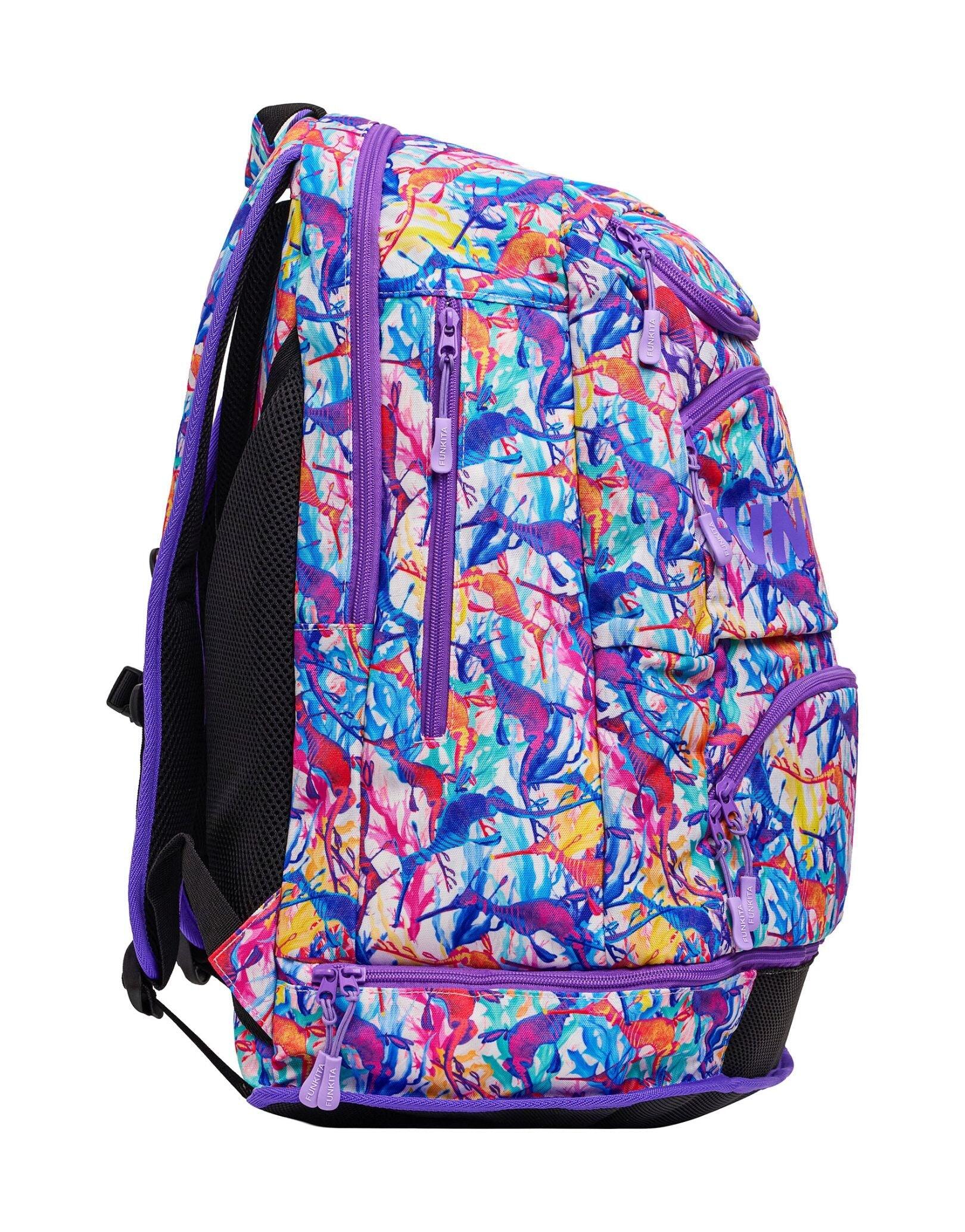 Plecak sportowy szkolny na basen Funkita Elite Squad Dreamy Weedy 36l 4/13