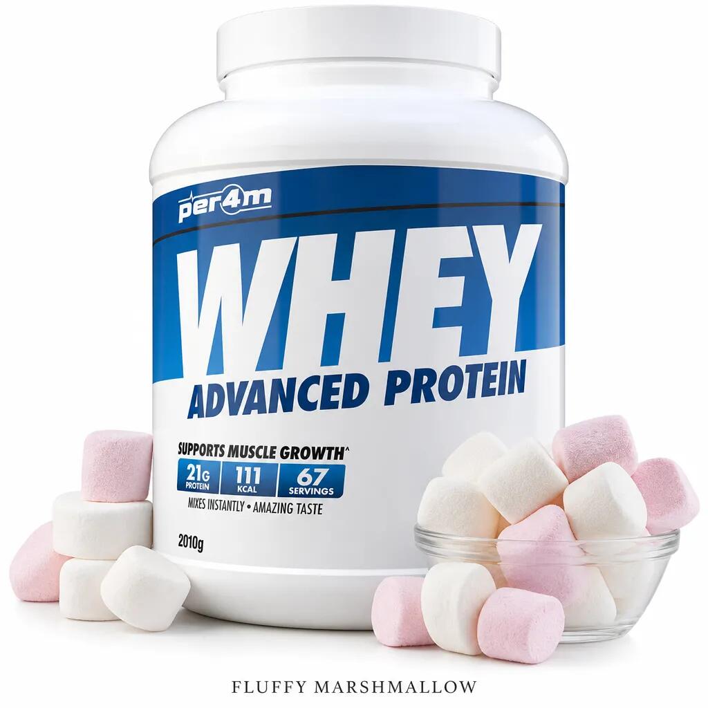 Per4m Whey Advanced Protein 900g fluffy marshmallow