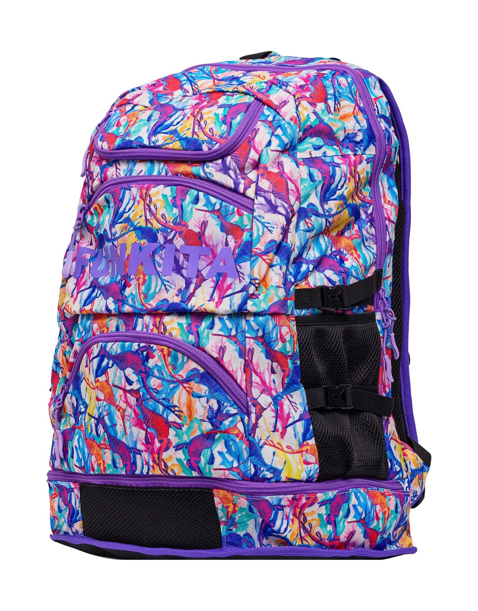 Plecak sportowy szkolny na basen Funkita Elite Squad Dreamy Weedy 36l 3/13