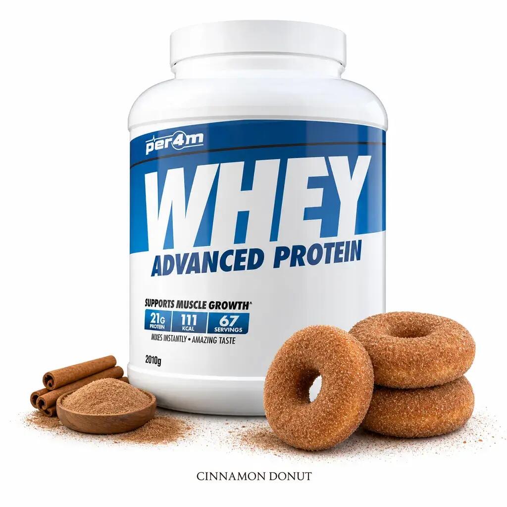 Per4m Whey Advanced Protein 2010g Cinnamon Donut