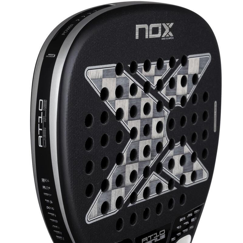 Rachetă de padel NOX AT10 Genius Attack 18K Alum 25