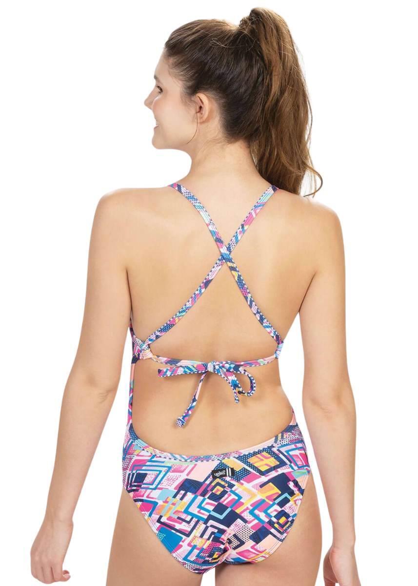 Dolfin Revibe Tie-Back Damenbadeanzug - Größe UK 28 / EU 38 2/5