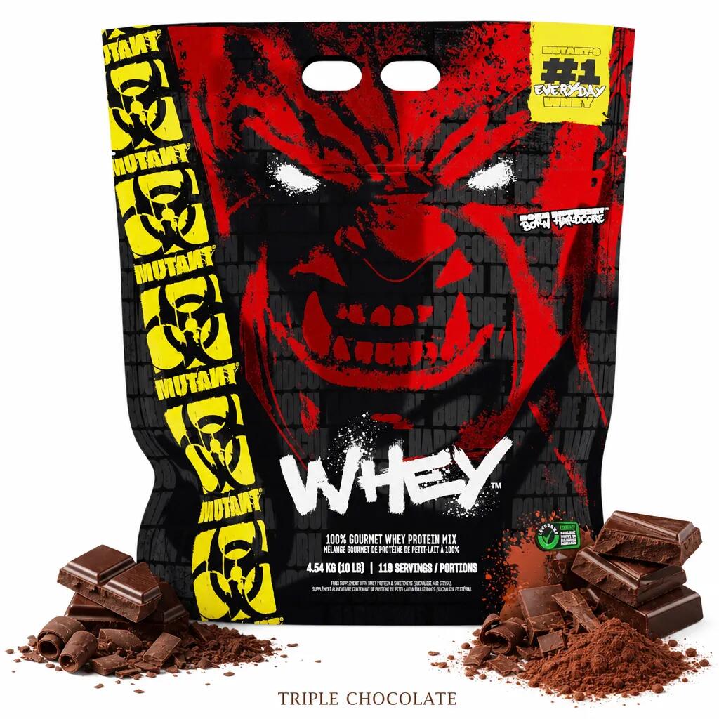 Mutant Whey 4540g triple chocolate