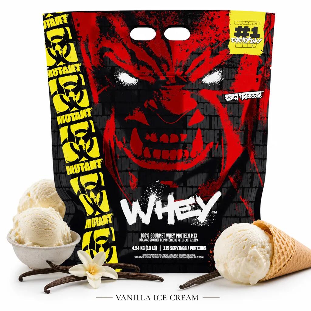 Mutant Whey 4540g vanilla ice cream