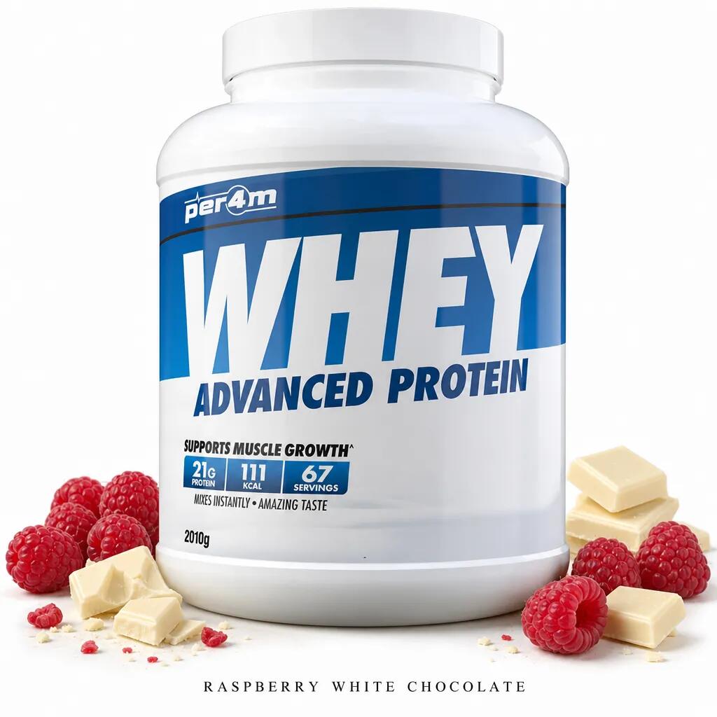 Per4m Whey Advanced Protein 2010g raspberry white chocolate