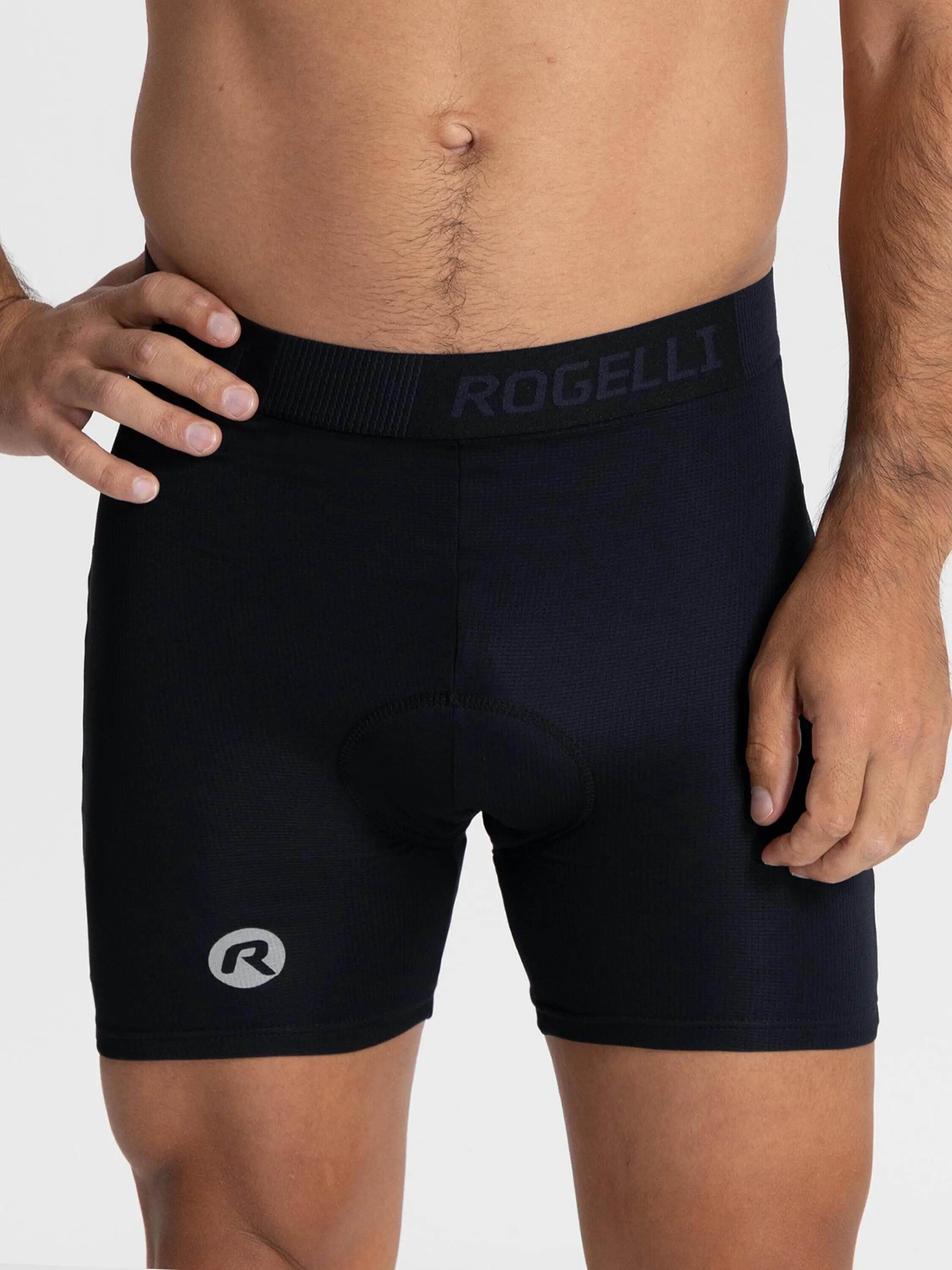 Sous-vêtement de Cyclisme avec Peau Hommes - Sous-vêtement de Vélo - Noir 5/7