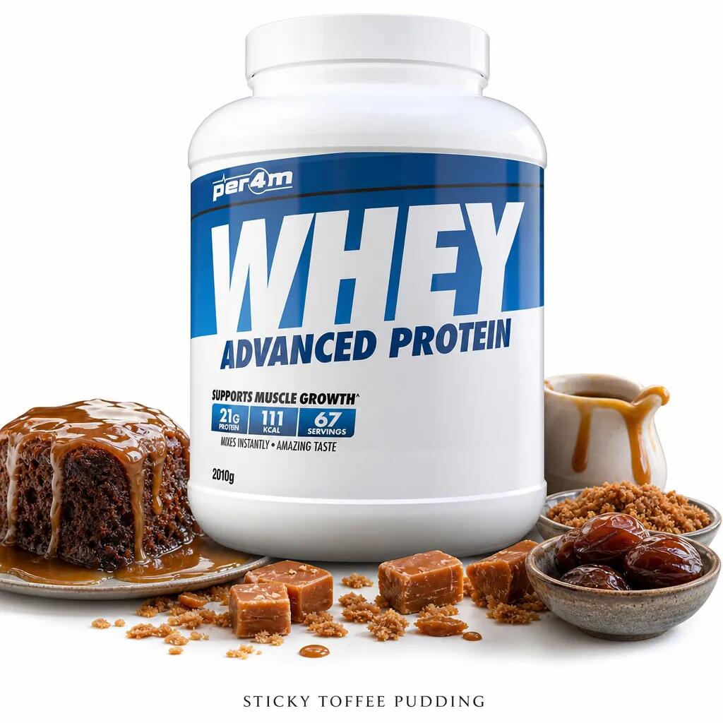 Per4m Whey Advanced Protein 900g Sticky Toffee Pudding
