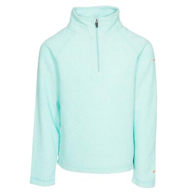 Gestreept katatonisch microfleece met halve rits