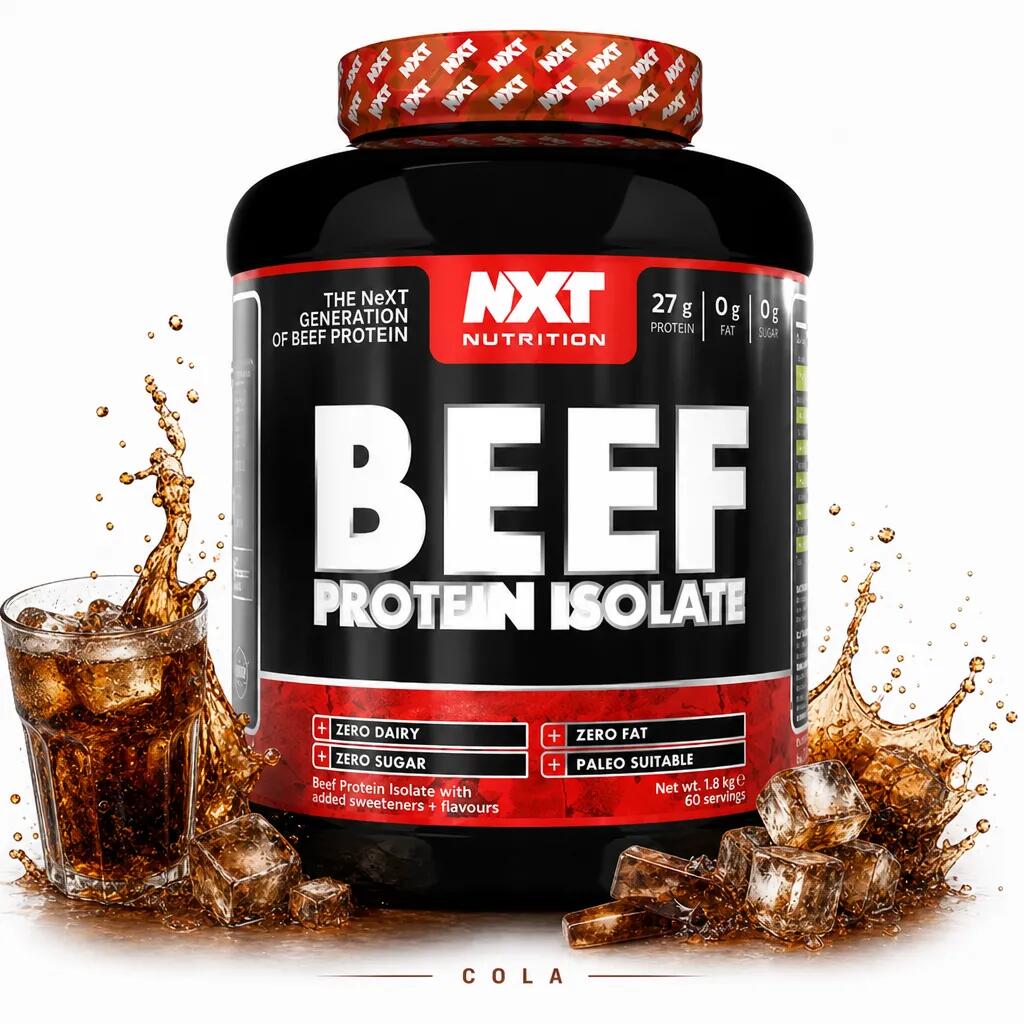 NXT Nutrition Beef Protein Isolate 1800g cola