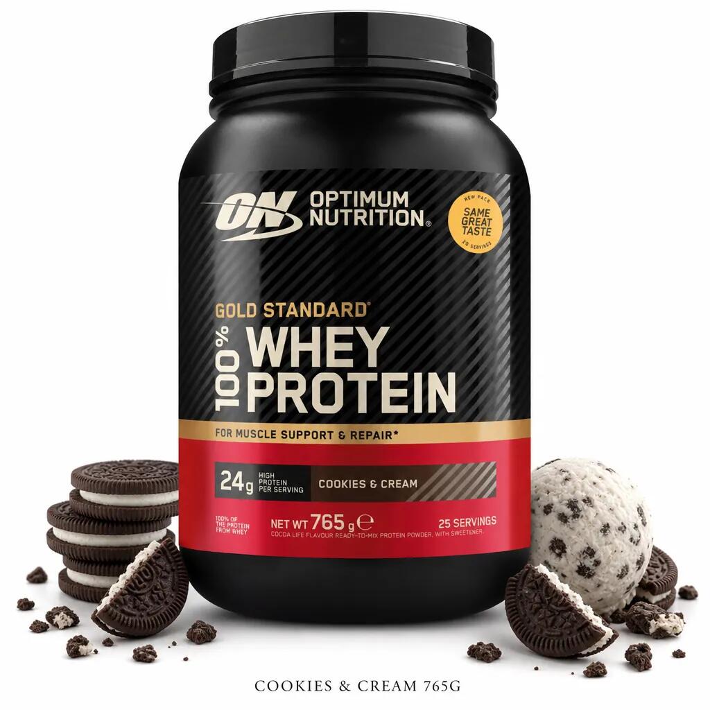 Optimum Nutrition Gold Standard 100% Whey 765g Cookies & Cream