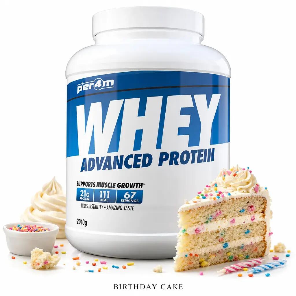Per4m Whey Advanced Protein 2010g Birthday Cake