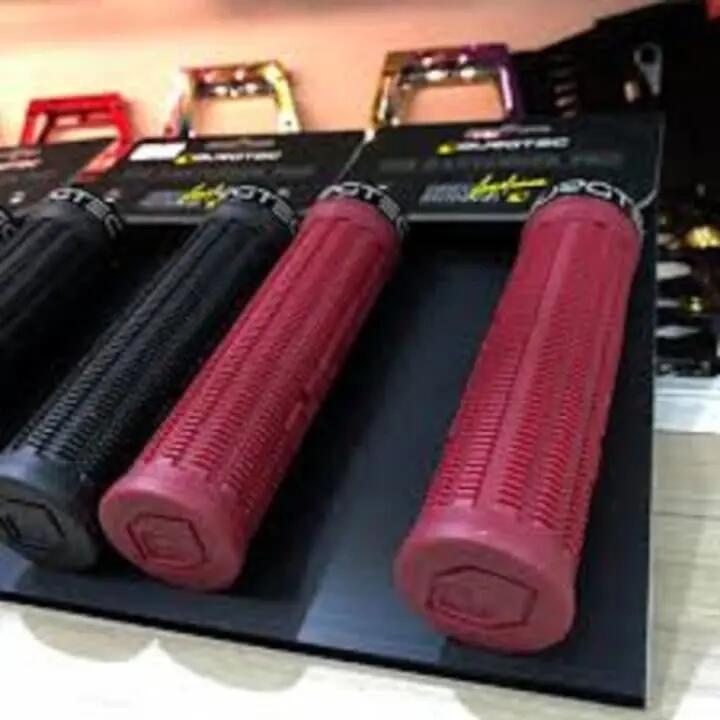 Puños Burgtec Bartender Pro Minnaar Single Lock-On Rojo 4/6