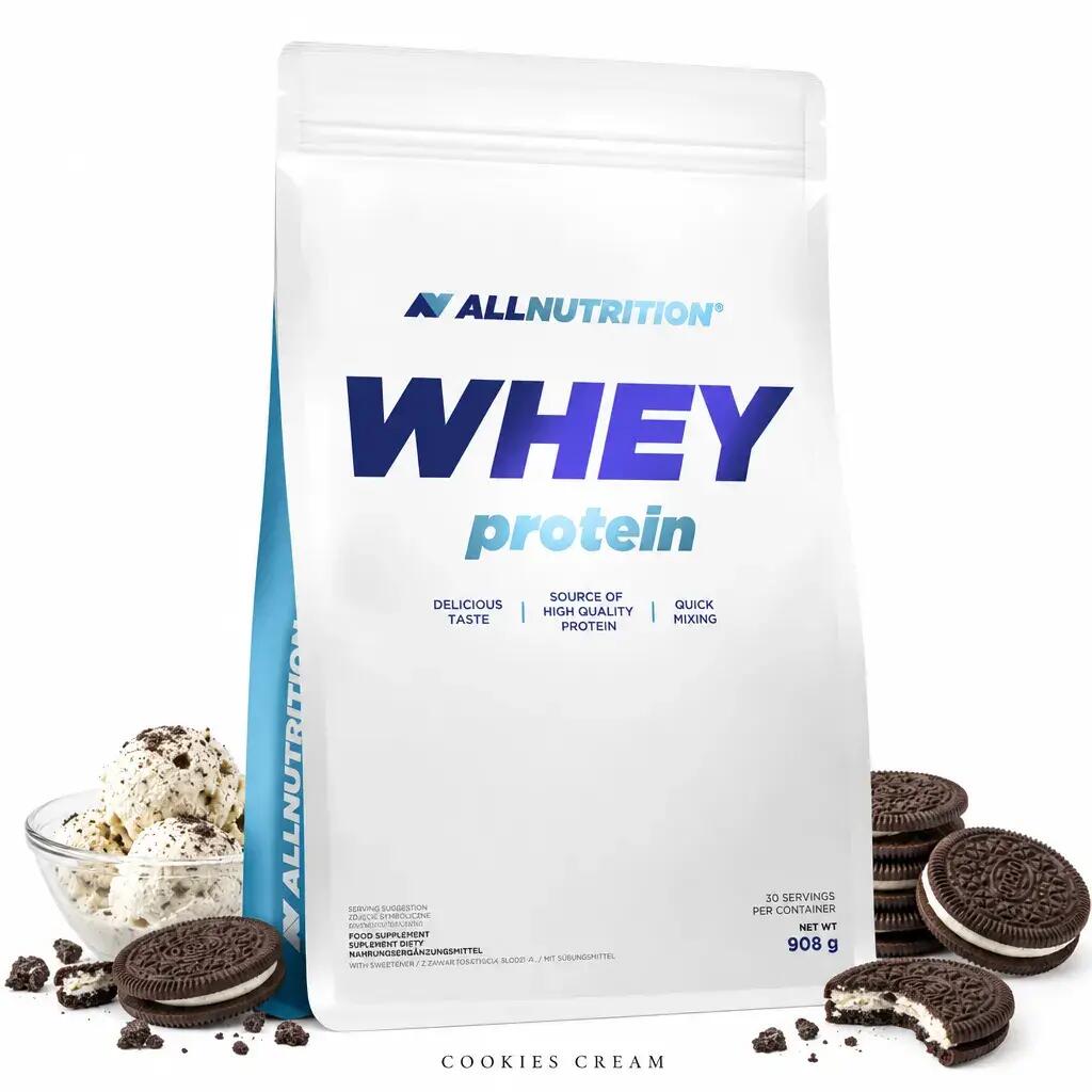 Allnutrition Whey Protein 908g Cookies & Cream 2/2