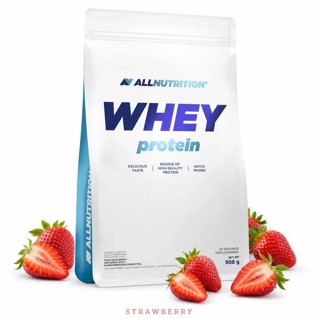 Allnutrition Whey Protein 908g Strawberry 2/2