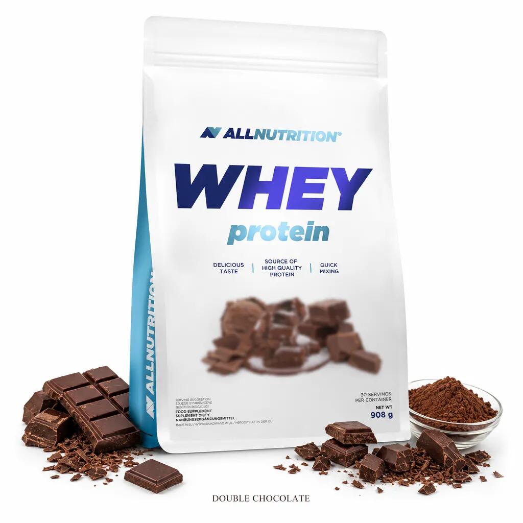 Odżywka białkowa WHEY PROTEIN WPC 908g Podwójna czekolada 2/2