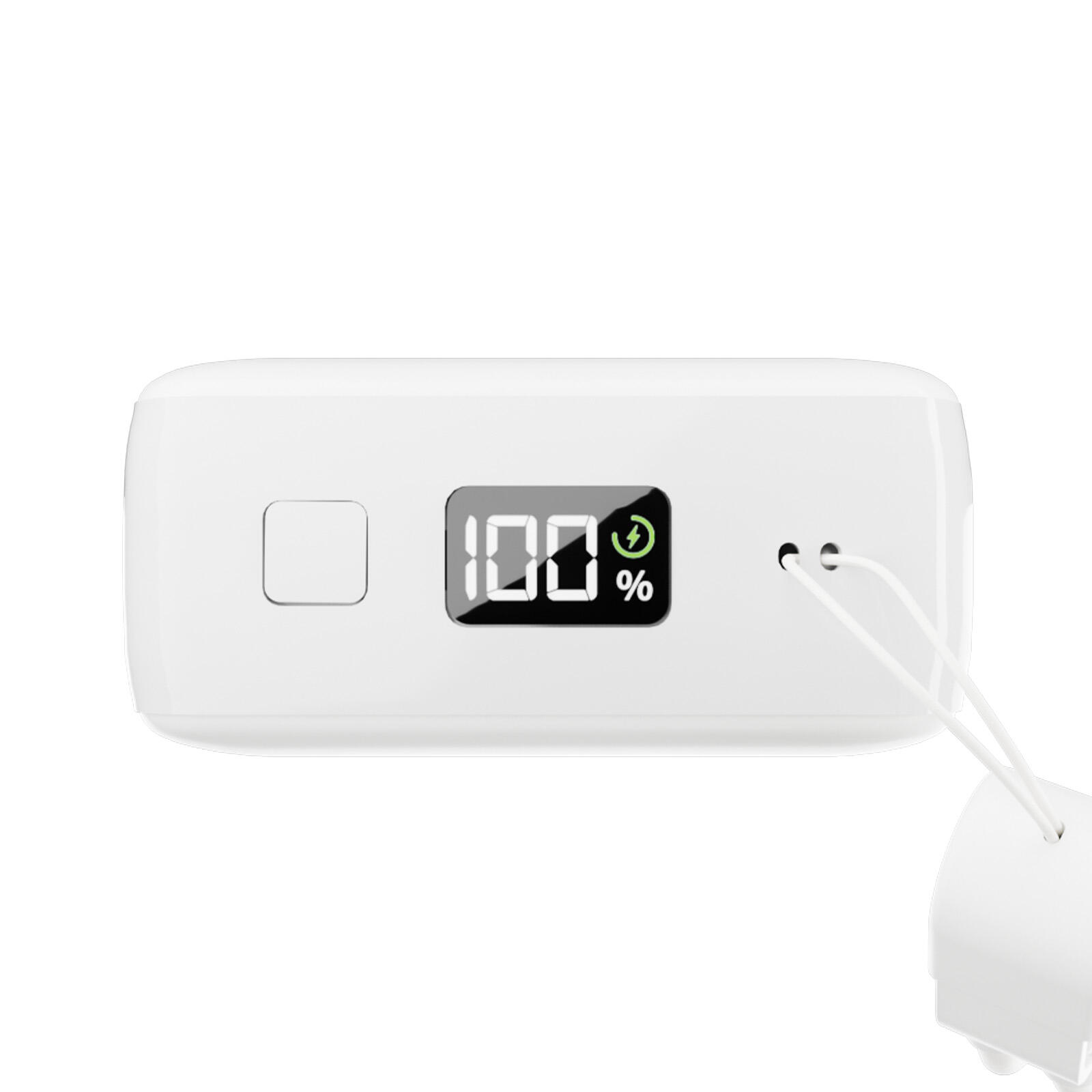 Mini Power Bank Power Cube 20 da 20000 mAh con LCD e cavo USB-C 5/7
