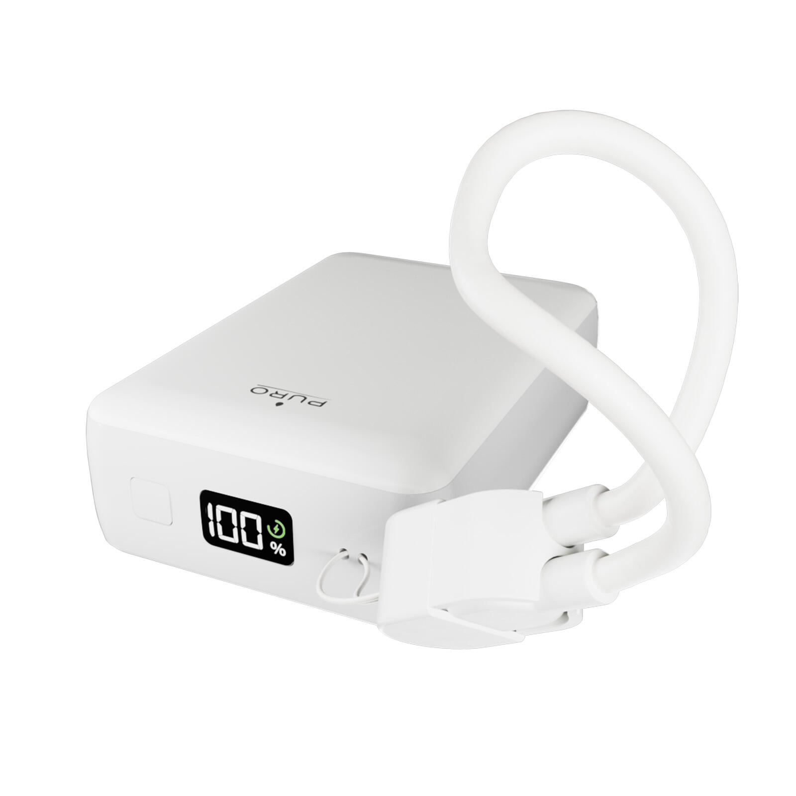 Mini Power Bank Power Cube 20 da 20000 mAh con LCD e cavo USB-C 2/7