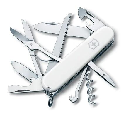 Couteau multifonction Victorinox Huntsman 15 fonctions Blanc