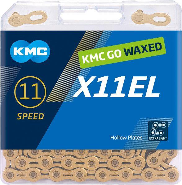 KMC Kette X11El Ti-N 1/2 X 11/128" 118Gl Waxed 2/7