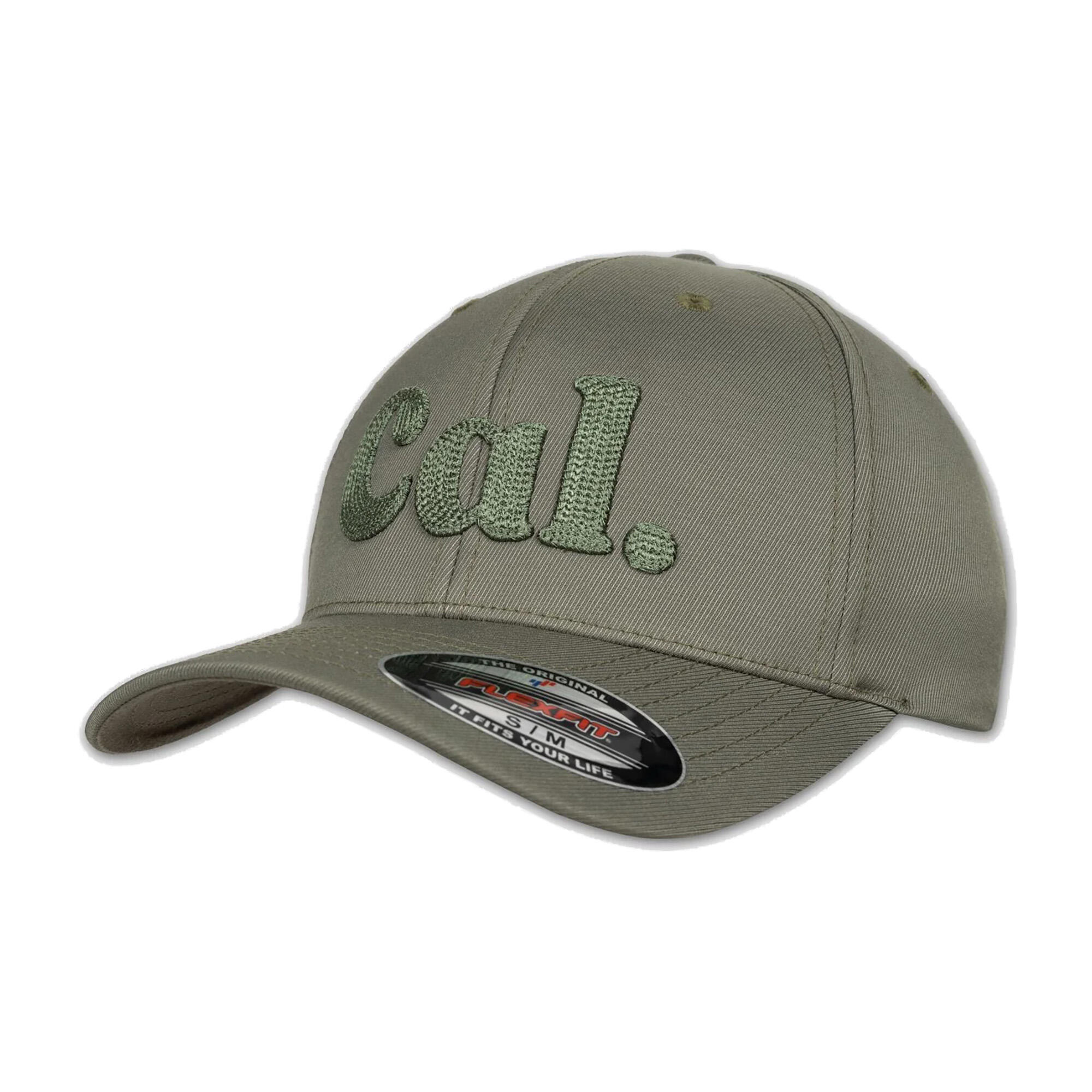 Cappellino da uomo con visiera Pitbull Full Cap 3D Cal Flexfit Dusty Salvia 7/7