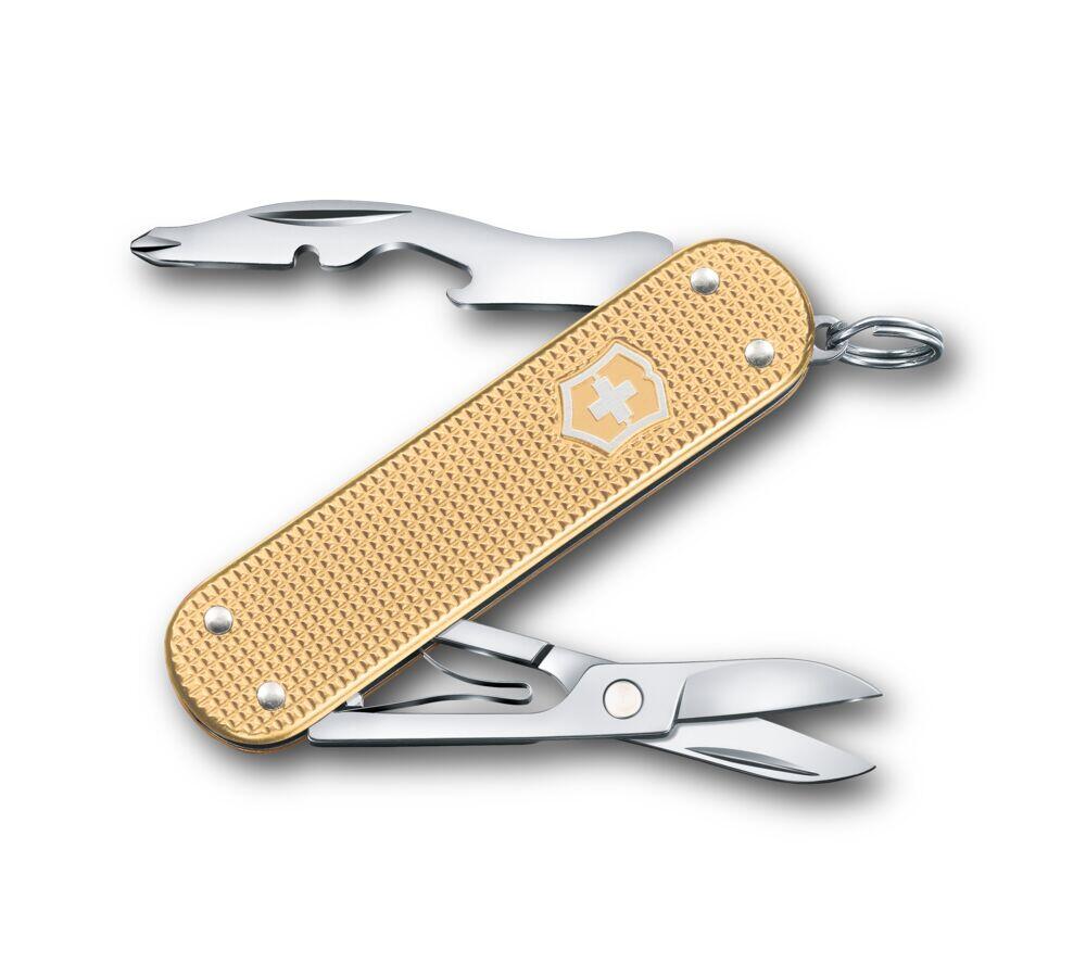 VICTORINOX Kapesní nůž COMPANION S ALOX, 58 mm, zlatý