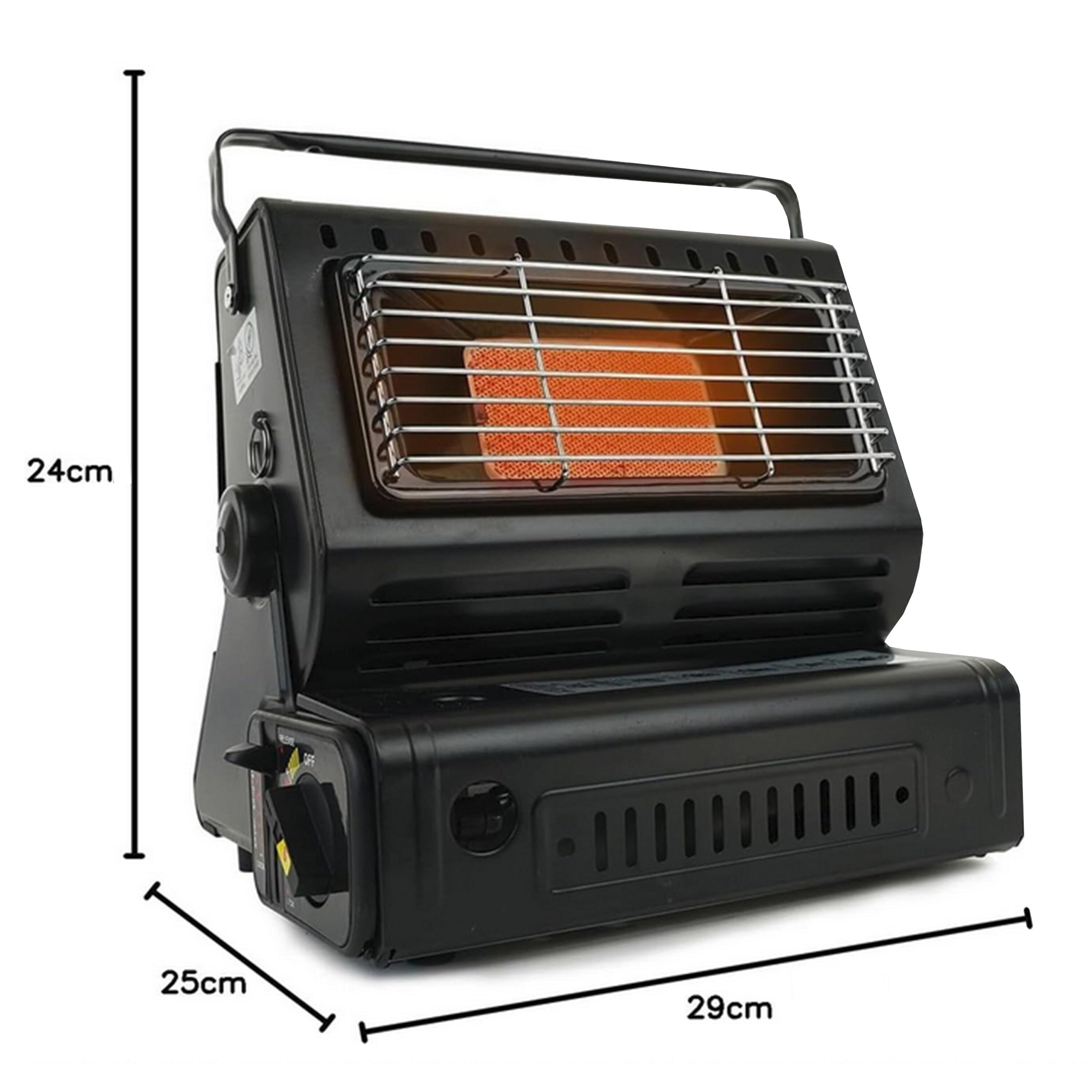 Gaskachel Terrasverwarmer - incl. 4 gasflessen - Heater - Kacheltje 2/7