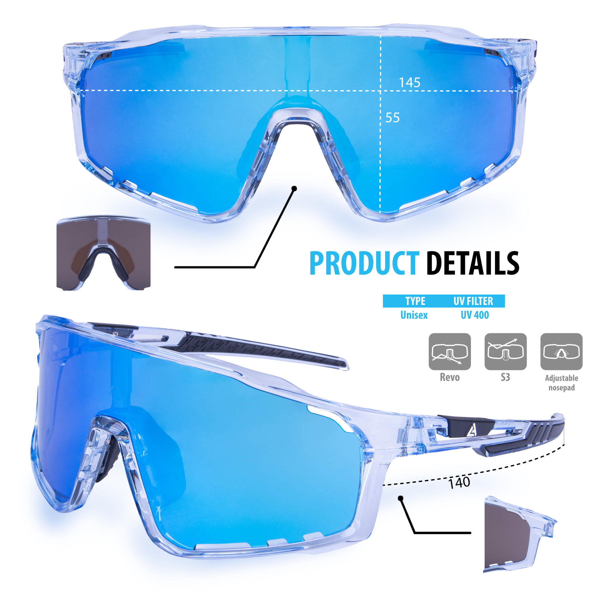 Lunettes de soleil GLARE 5/5
