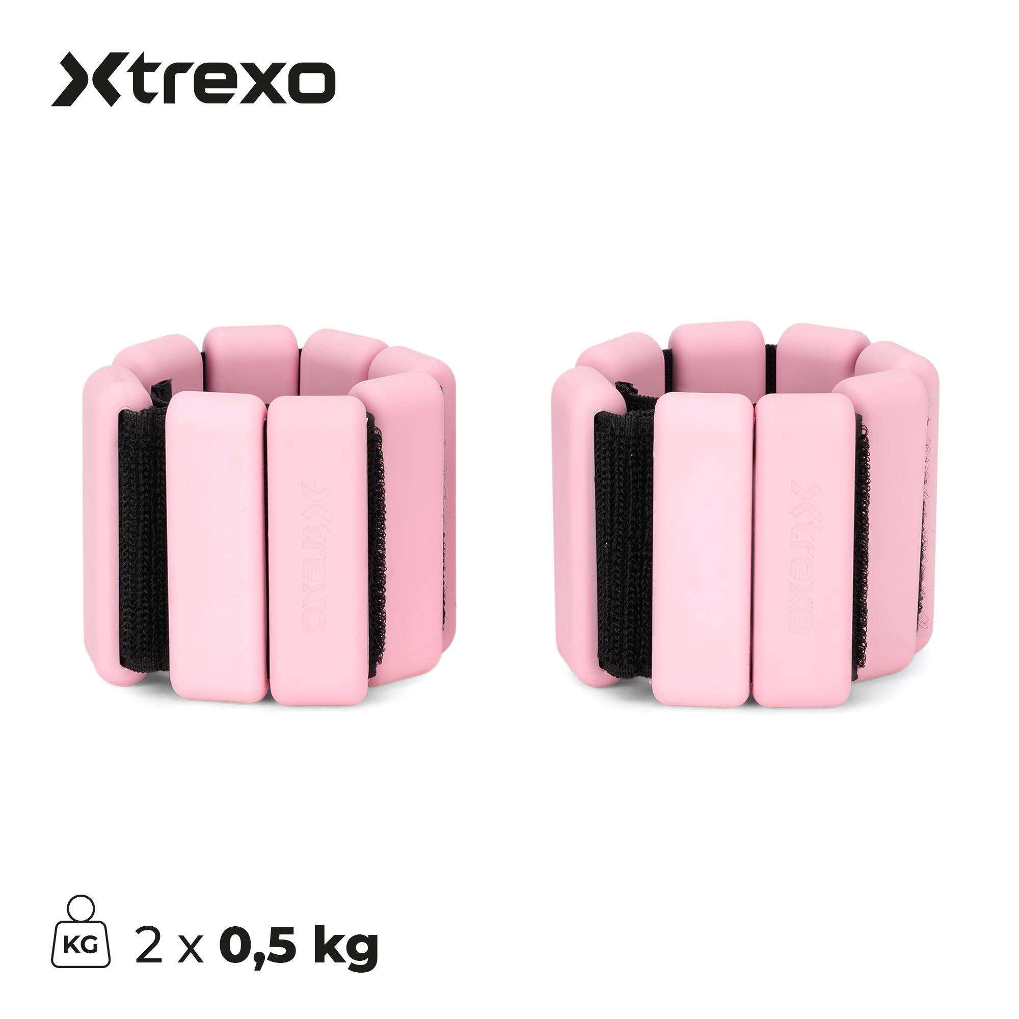 Pesos para tornozelos e pulsos XTREXO SCULPT 2 x 0,5 3/7