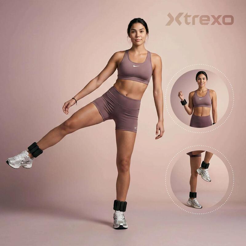 Greutăți pentru glezne și încheieturi XTREXO SCULPT 2 x 1