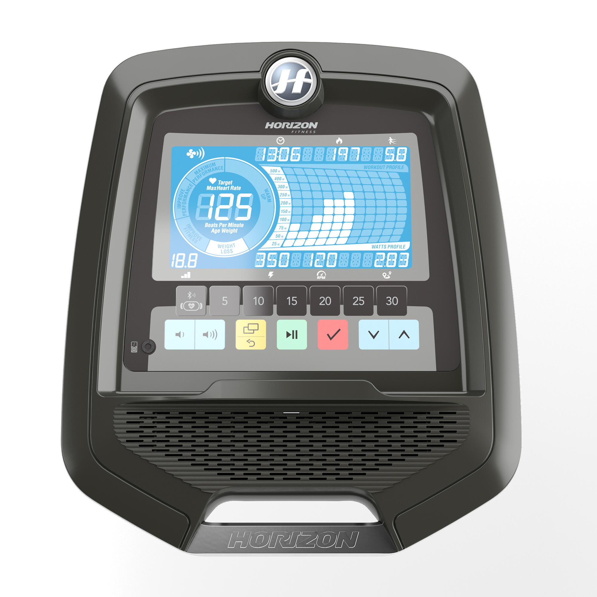 Elíptica plegable Andes 7.1 - Zancada 50,8cm, Freno inducción y Bluetooth FTMS 4/7