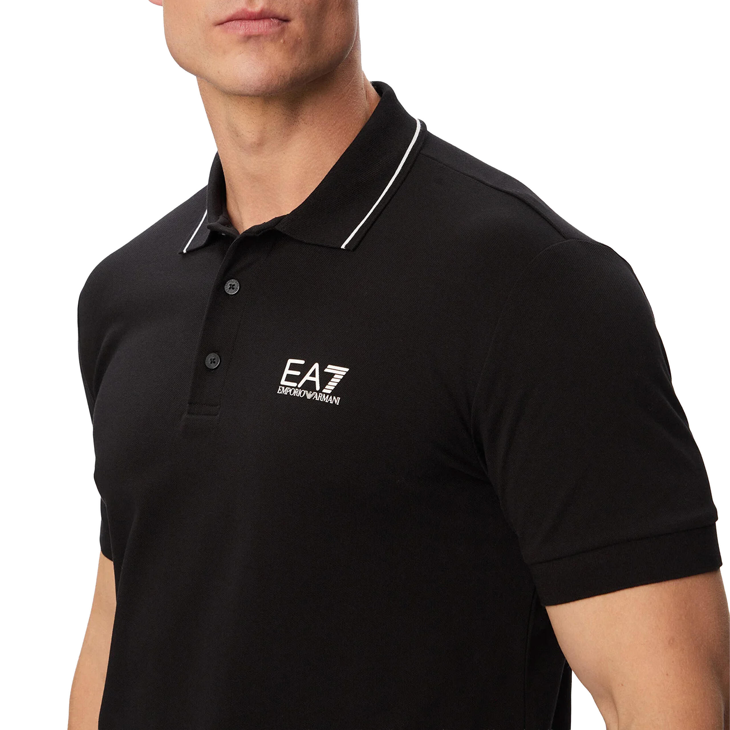 Koszulka męska polo t-shirt sportowy Emporio Armani 3/4