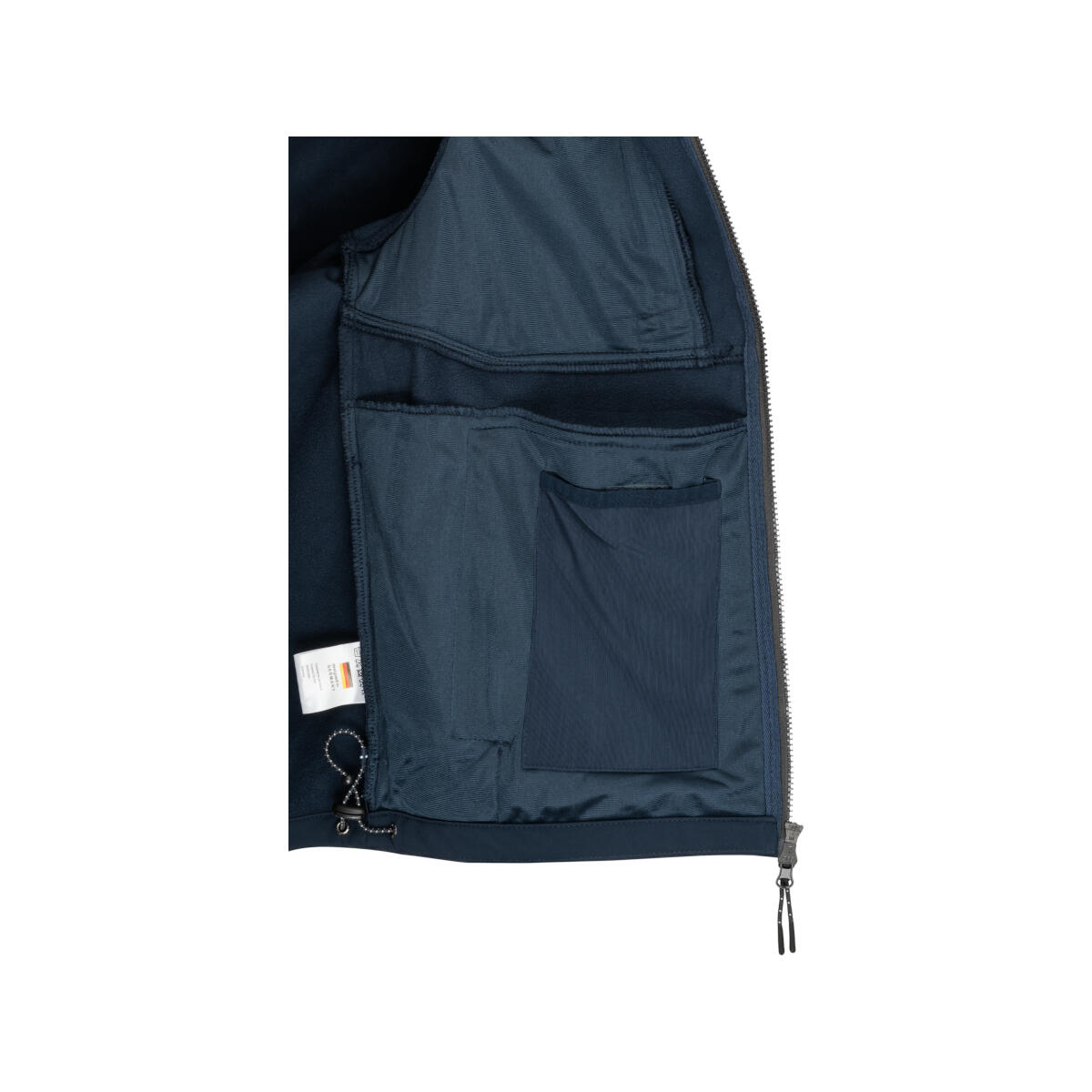 Amundsen softshell zeiljas unisex marineblauw 8/10