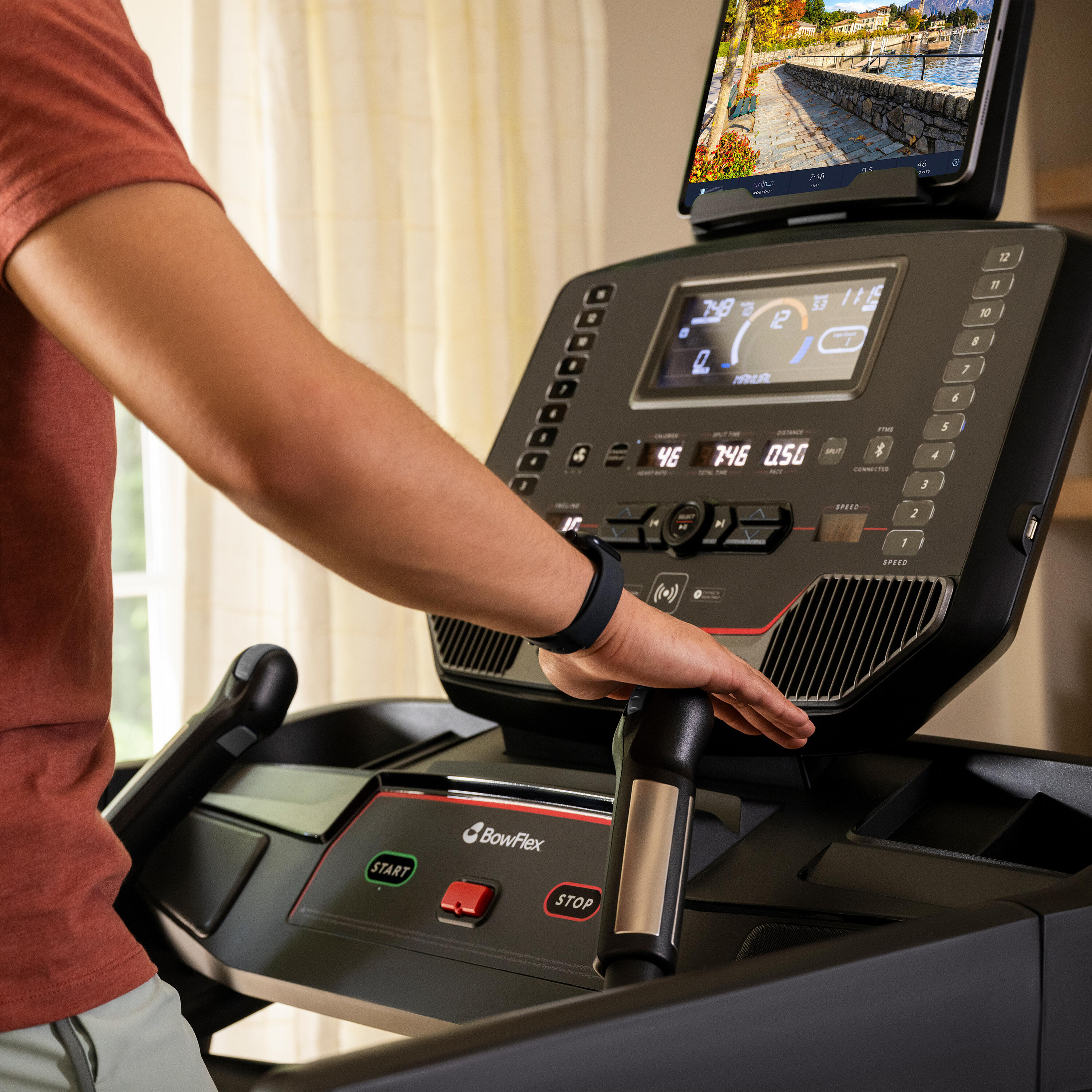 T9 Folding Treadmill – 20 km/h, 15% Incline, Apple & Galaxy Watch Compatible 11/13