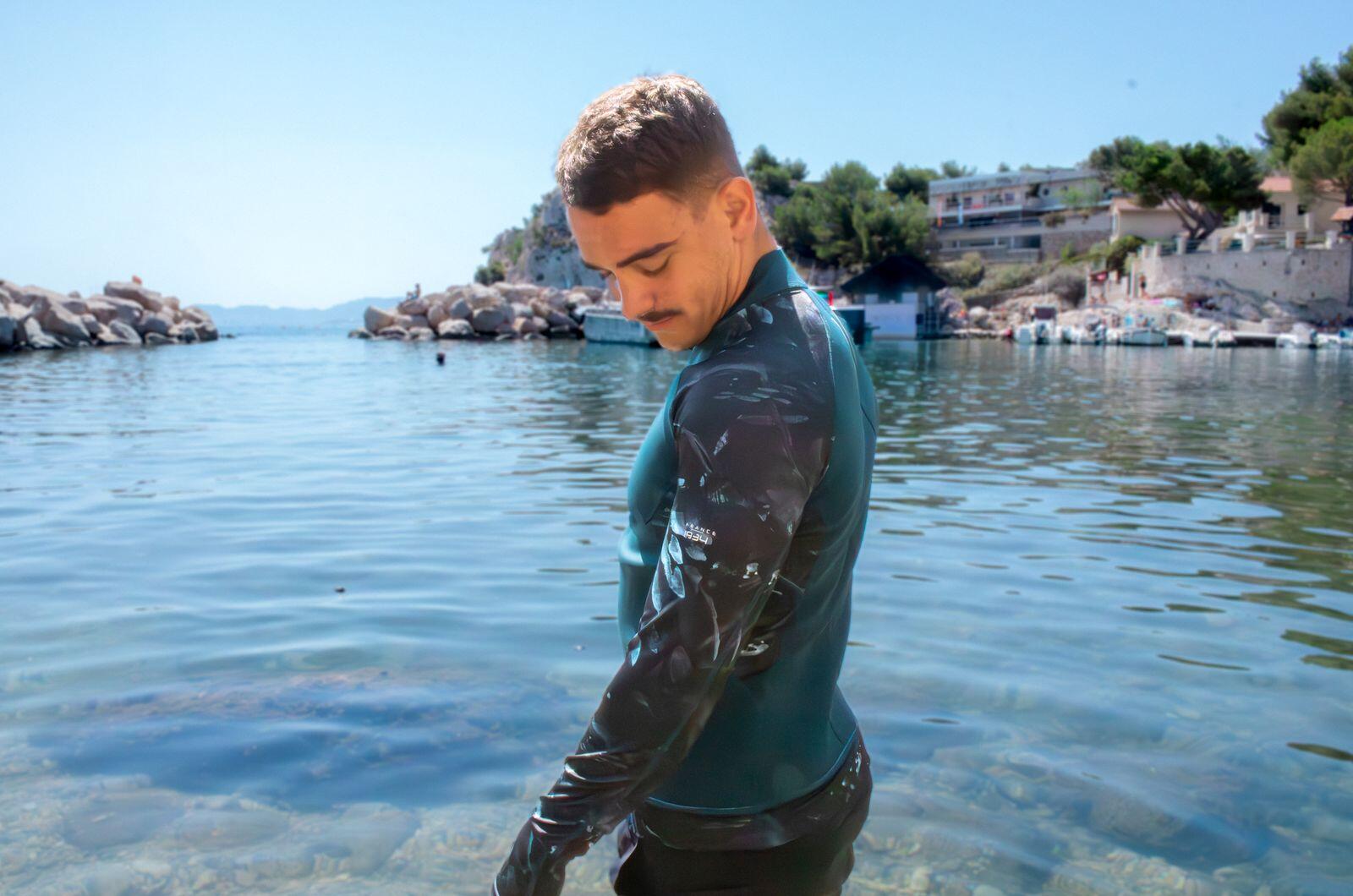 Chaqueta con cremallera Beuchat Hombre Seaweed 6/6