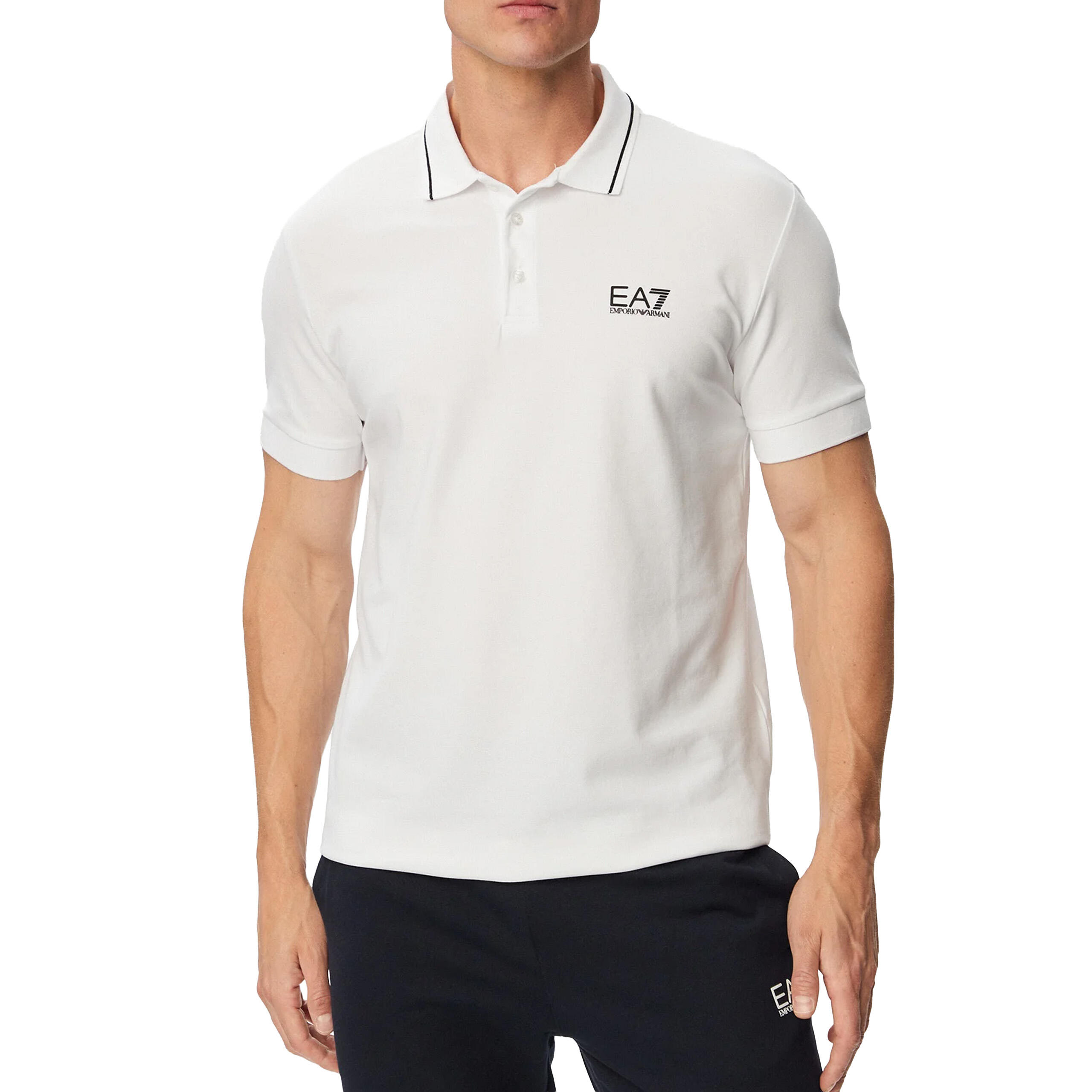 polo manches courtes  HOMME BLANC 5/5