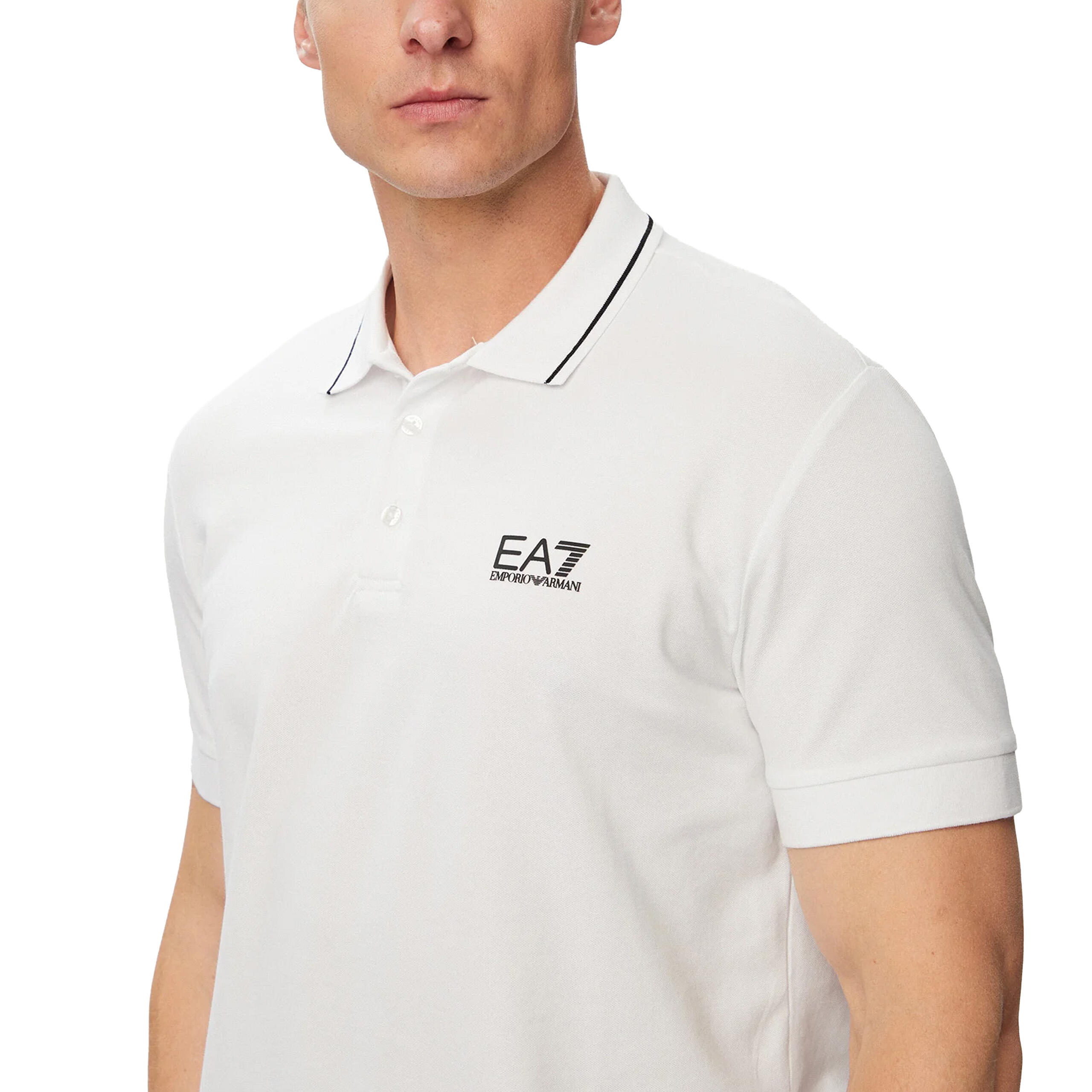 polo manches courtes  HOMME BLANC 3/5