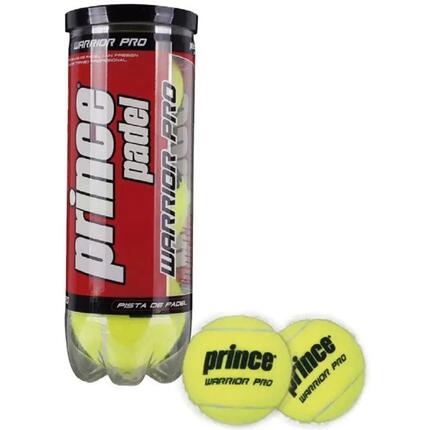 Tube de 3 balles de padel Prince Padel Warrior Pro CAN