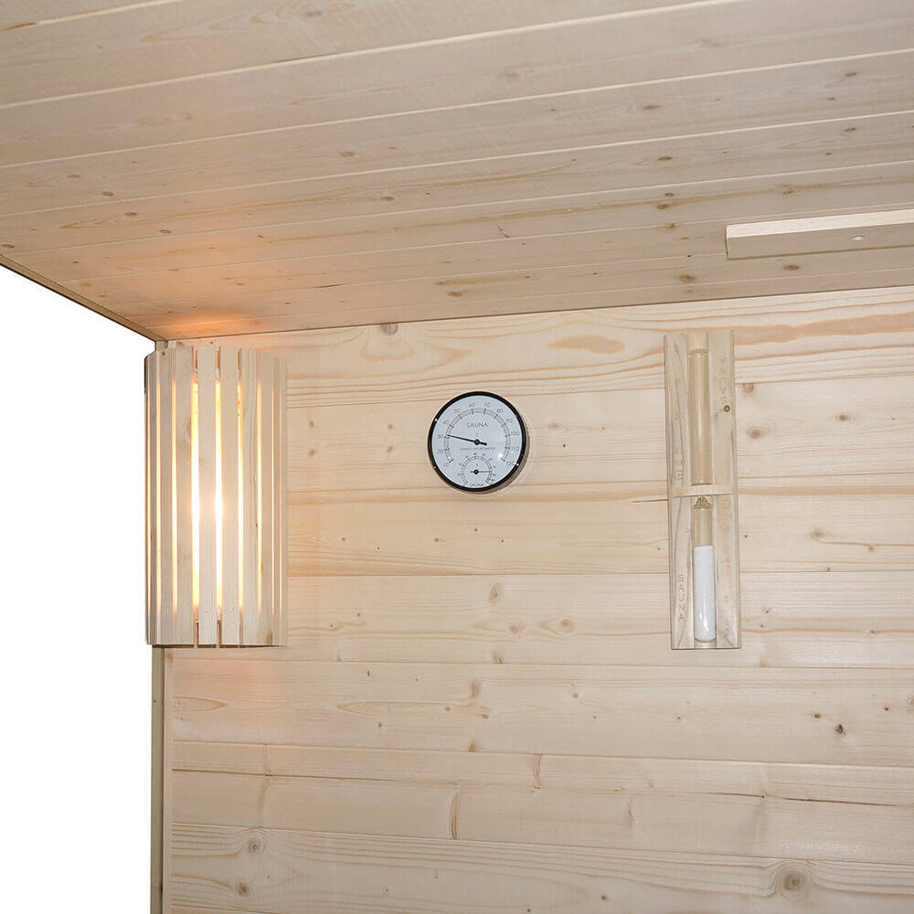 Traditionele sauna ARUNA - 100 x 190 cm voor 1-2 personen 6/6