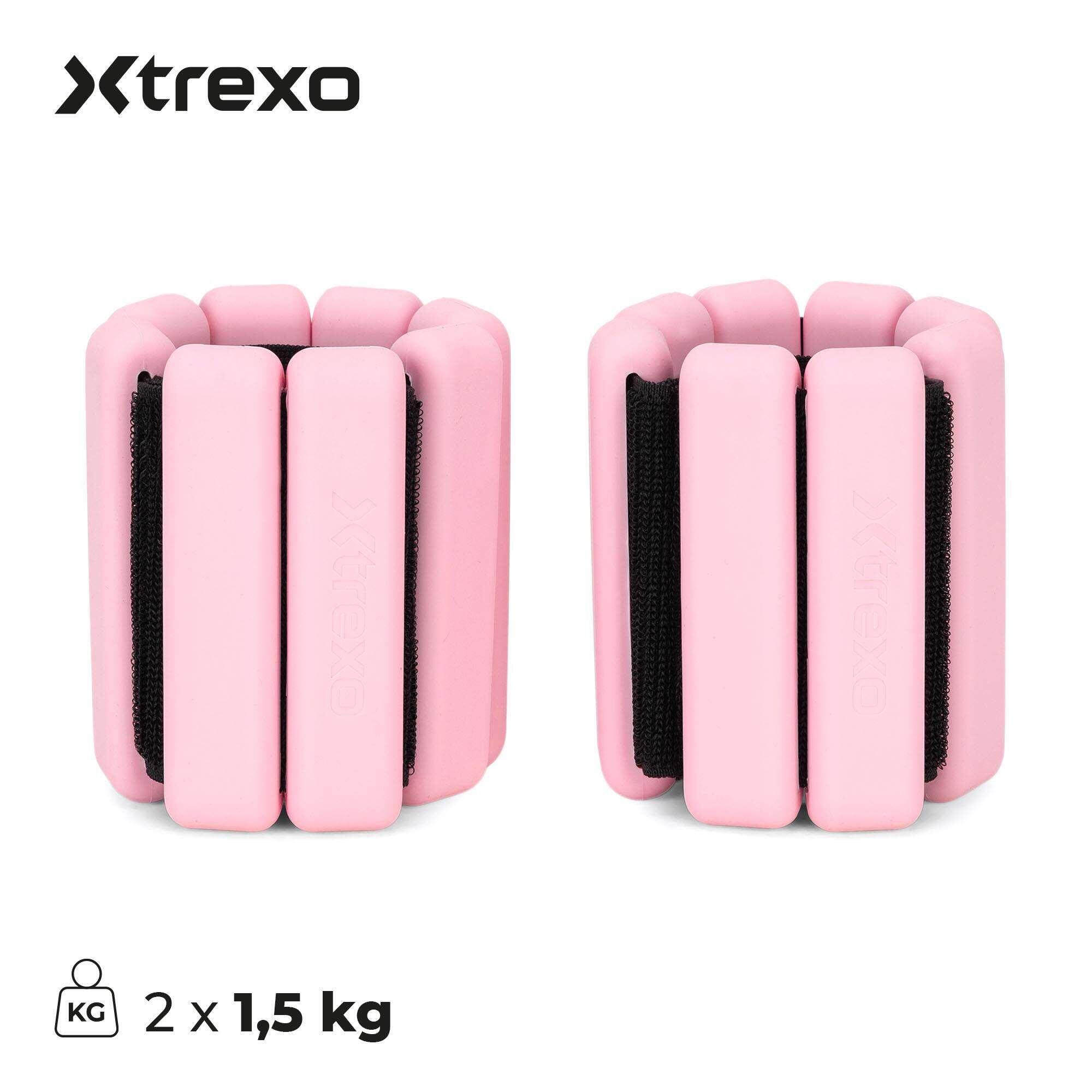 Pesos para tornozelos e pulsos XTREXO SCULPT 2 x 1.5 3/8