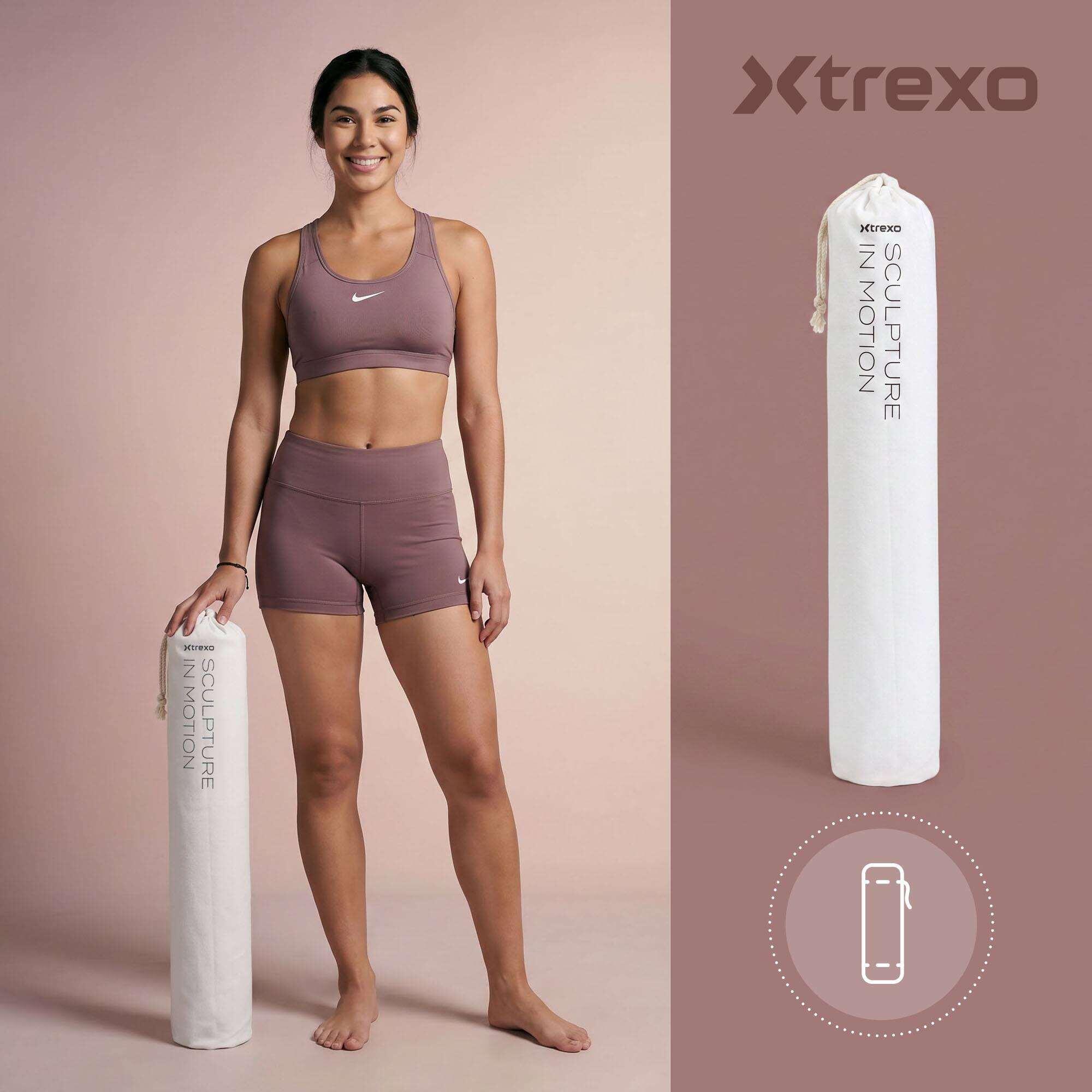 Esterilla de ejercicio y yoga XTREXO SCULPT redondeada 183 x 61 8/8
