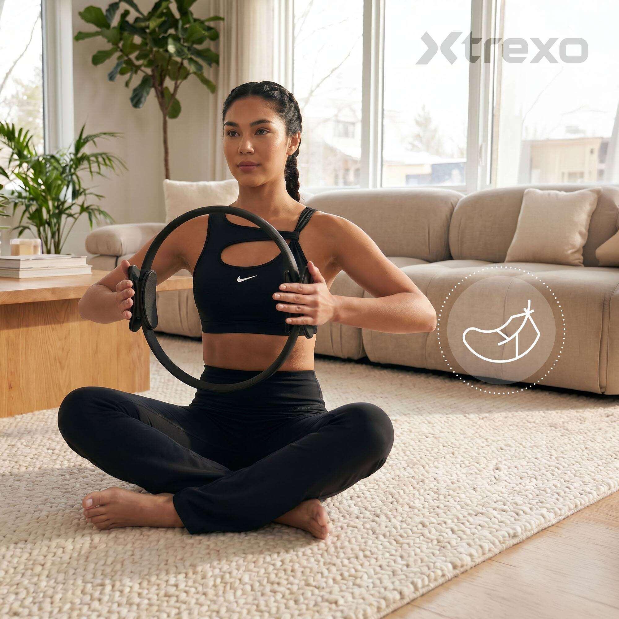 Obręcz do pilatesu XTREXO SCULPT 6/8