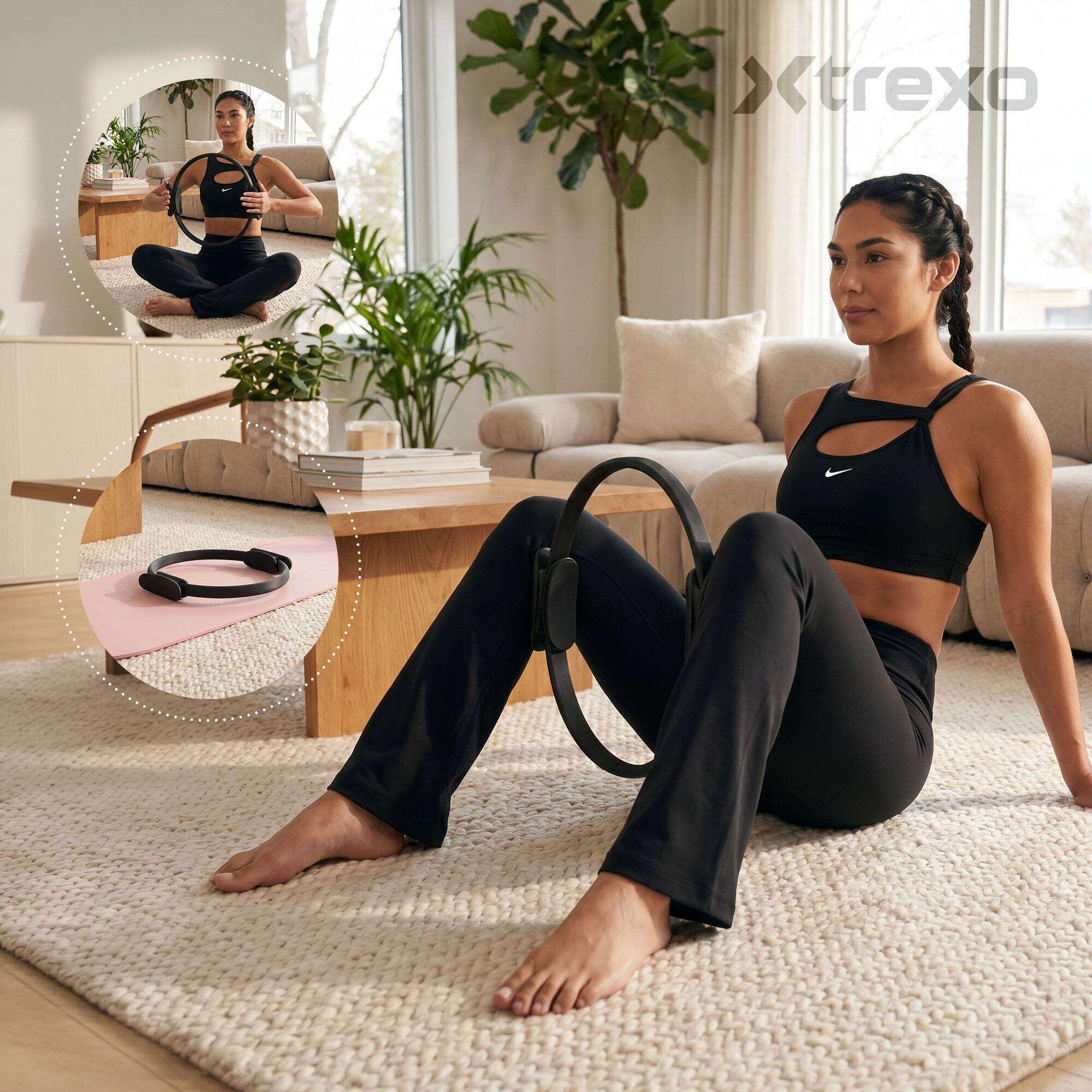 Obręcz do pilatesu XTREXO SCULPT 4/8