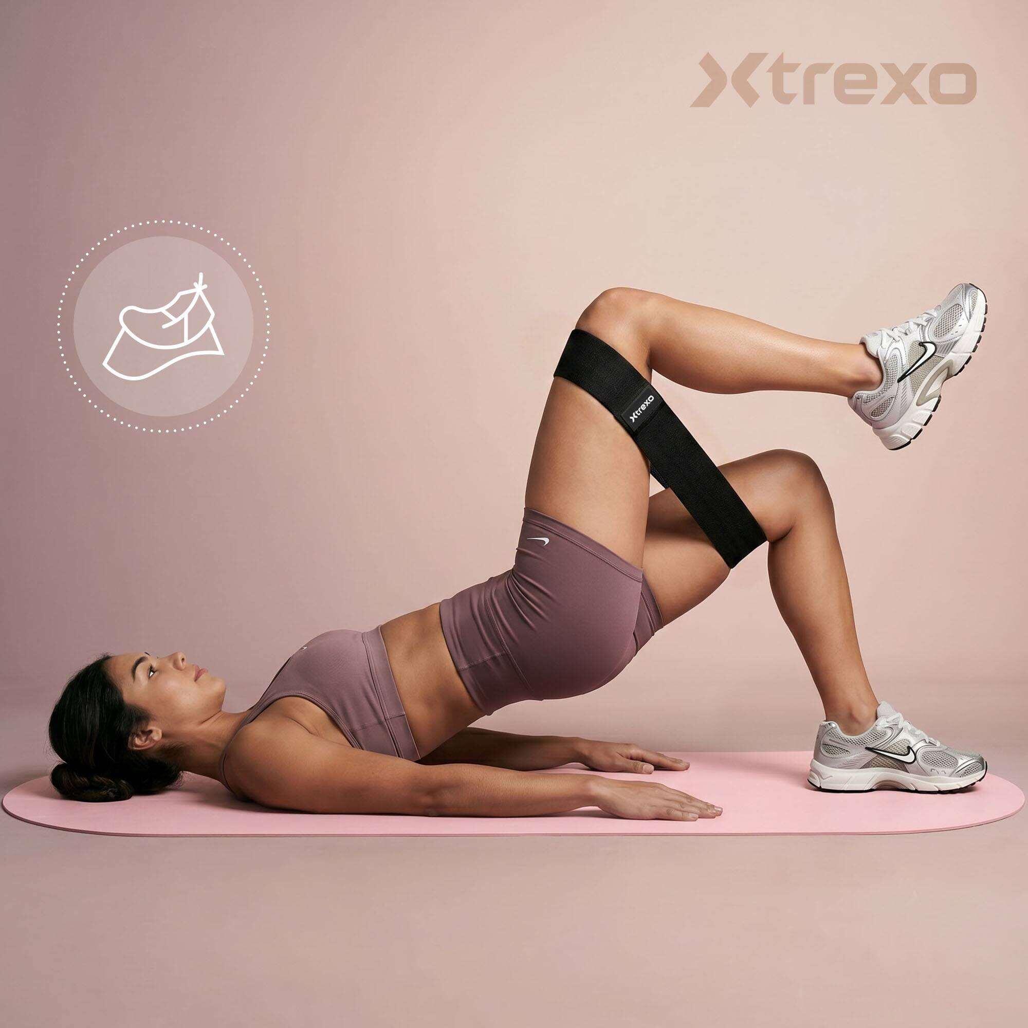 Conjunto de faixas de resistência XTREXO SCULPT 6/8
